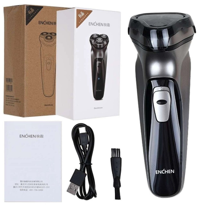 Электробритва Xiaomi Enchen BlackStone Electric Shaver с триммером Silver