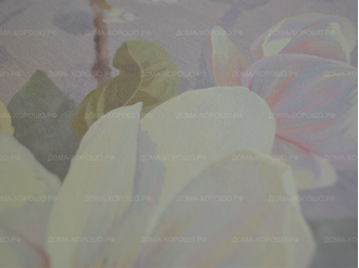 Dream Forest Magnolia AB39-COL1. Фото из каталога образцов. Близкий вид, техника рисунка