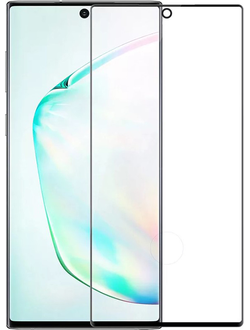 Защитное стекло Perfeo HQ для Samsung Note 10 (черная рамка)