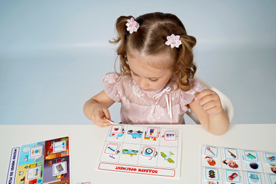 Логическая игра "Развиваем малыша"