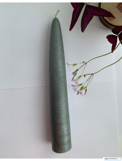 Свеча серебряная Алтарная большая (до 9ч. горения).