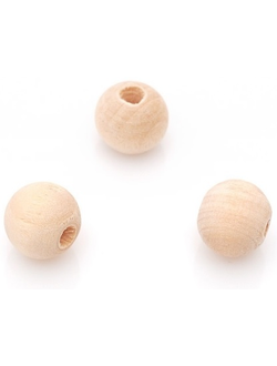 Бусины деревянные заготовка 10 мм