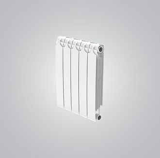 Биметаллический радиатор Теплоприбор БР1-500 (5 секций)