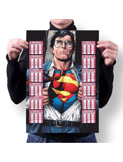 Календарь настенный Супермен № 17