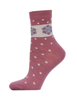 Носки детские полушерсть Брестские 15с 3090 рис. 104 - розовый