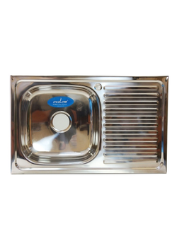 Мойка 50х80 (0,6) лев вып 3 1/2 MIXLINE 16 см