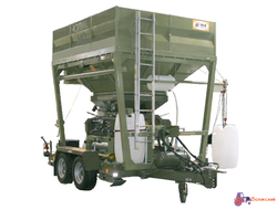 Передвижная вальцовая плющилка влажного зерна ROmiLL М2