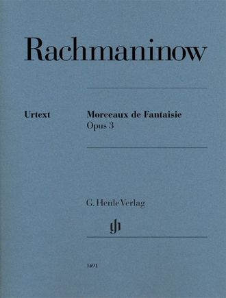 Rachmaninoff, Morceaux de Fantaisie op. 3