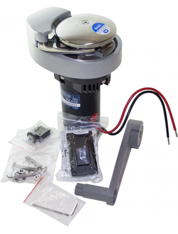 Якорная лебедка SOUTH PACIFIC VA600 12V для судов длиной от 5,4 до 9,0 м и якорей весом не более 13.6 кг, звездочка из нержавеющей стали