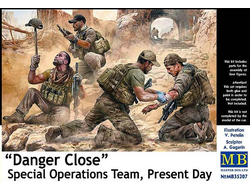 Сборная модель: (Master Box MB35207) "Опасность близко". Команда специальных операций, наши дни