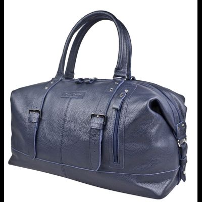 Кожаная дорожная сумка Campora blue (арт. 4019-19)