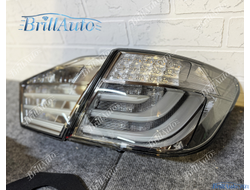 Стопы Toyota Camry 50 стиль BMW черные дымчатые