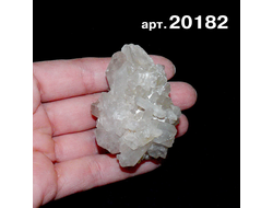 Горный хрусталь натуральный (друза) Казахстан арт.20182: 64,7г - 54*40*32мм