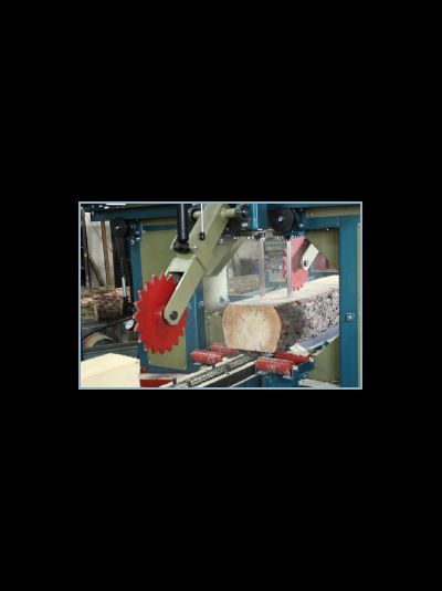 Брусующий вертикальный ленточнопильный станок «Авангард ЛП-80-2Б-К»