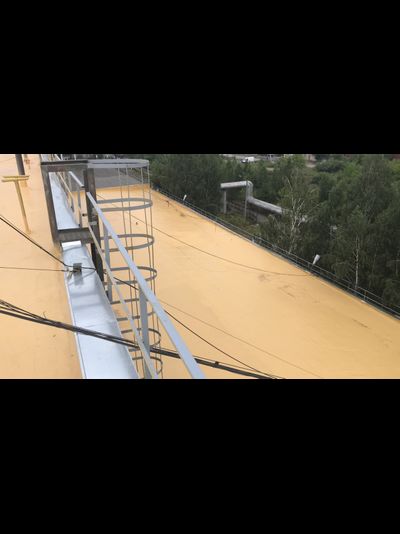 Гидроизоляция кровли полимочевиной