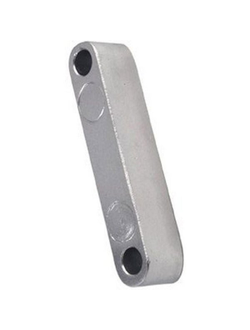 Цинковый анод Tecnoseal 02521 80x24x25мм овальный для двигателей Hamilton Jet HJ274, HJ322, HJ362