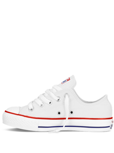 кеды Converse All Star Optical White Белые низкие детские