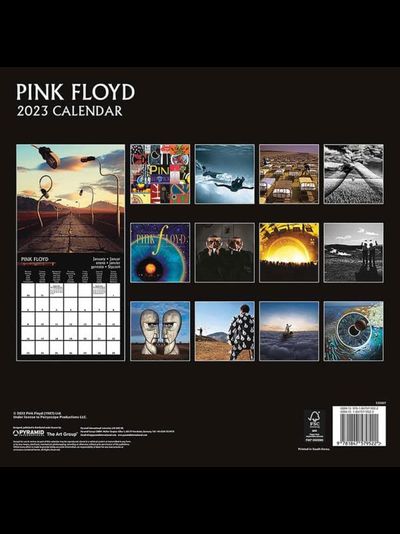 Pink Floyd Official Календарь 2023
