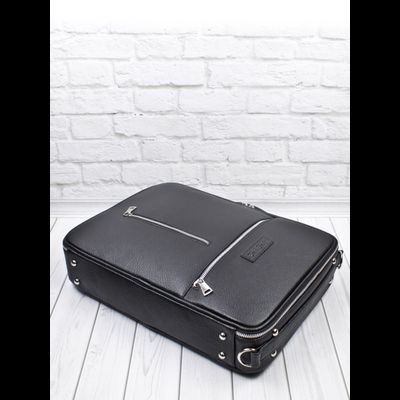 Кожаная сумка-рюкзак Castenaso black (арт. 3108-01)