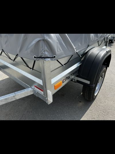 Прицеп «Спутник PRO» (1900х1200х370) оцинкованная рама, с силовым подрамником