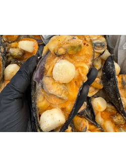 МИДИИ фаршированные в раковине для запекания в соусе ТОМ ЯМ