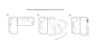 Коузи модуль двухместный П2(200) вар.1