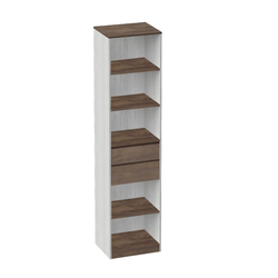 Даллас спальня Стеллаж Дуб Винтерберг / Таксония ш*г*в 538? 400? 2185мм