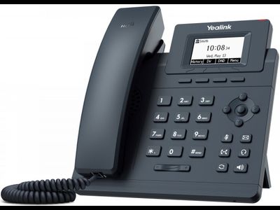 Телефон SIP Yealink SIP-T30 Черный