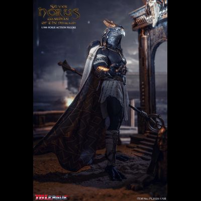Гор в серебряном - Коллекционная ФИГУРКА 1/6 scale Action Figure King and Vengeful God Horus Silver Edition (PL2020-170B) - TBLeague