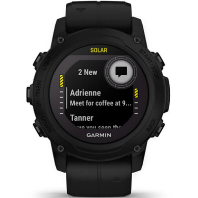 Умные часы Garmin Descent G1 Solar, черный