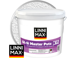 Штукатурка декоративная силикатно-силиконовая LINNIMAX Sil-Si Master Putz K15 Бесцветная база 3 Камешковая 1,5 мм 25 кг