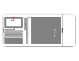 RFID метка UHF самоклеющаяся Hidden M69B, MR6, 49x22 мм