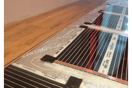 Монтаж (установка) электрического теплого пола