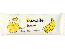 Батончик фруктово-злаковый "Банан  Kids", 25г (R.A.W.LIFE)
