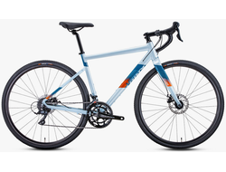 Гравийный велосипед Trinx Climber 2.3 700/540 зеленый белый голубой