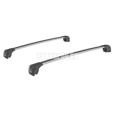 Багажник на крышу автомобиля LUX SCOUT-2 серый для JAC T9 2024-