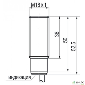 Индуктивный низкотемпературный датчик ISB A4S-31P-5-LZ-D-V