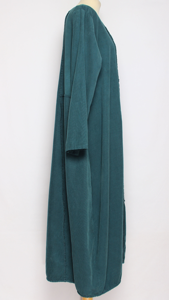 Платье Бохо вельветовое "Сетка трикотажная спинка" горчичное, морская волна, малахит до р.56