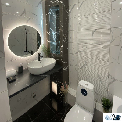 Плитка настенная Eurotile Statuario white decor 30 х 60 см под мрамор