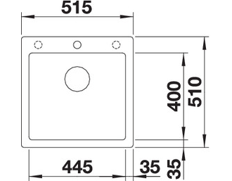 Мойка Blanco PLEON 5, 521675