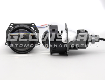 Билед модули Sariti S7 3.0 дюйма, 2 чипа, 5500К, 12V, 49W/58W, крепление 3R и съемное гаечное