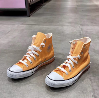 Кеды Converse Chuck Taylor All Star оранжевые высокие