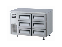 Холодильный стол с ящиками без борта KUR12-3D-6-700, Turbo Air