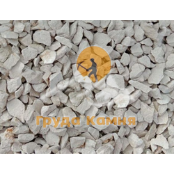 Бежевая гипсовая крошка, фракция 20-40 мм