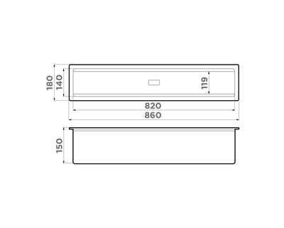 Встраиваемая сушка для посуды DRY-03 PRO