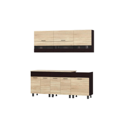 Кухонный гарнитур "Мари" 2,0м дуб сонома