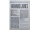 Howard Jones Музыкальные открытки, Original Music Card, винтажные почтовые открытки, Intpressshop