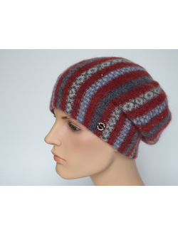 Vizio Италия 6517 берет бордовый фото