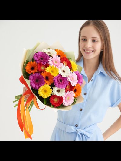 21 мини гербера