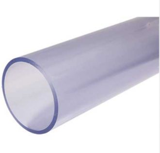 Труба без раструба PVC-U (прозрачный) d 63x4,0 PN16 L=3м